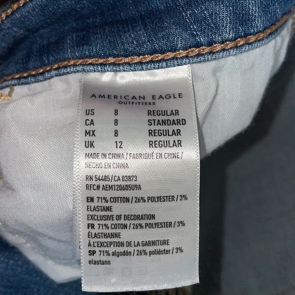 American Eagle Jeans Size 8 - Picture 4 of 5